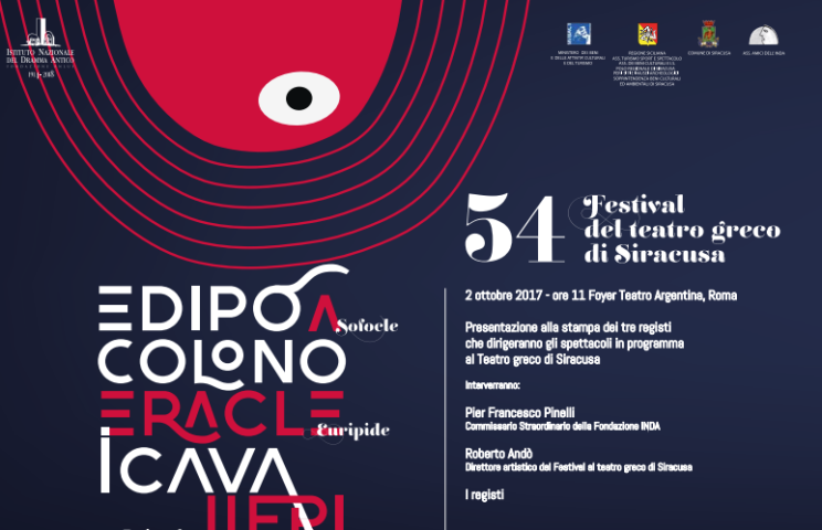 Siracusa. Festival al Teatro greco, l’Inda annuncia a Roma i nomi dei tre registi