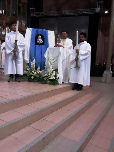 Il Reliquiario della Madonna delle Lacrime continua la sua permanenza a Lourdes