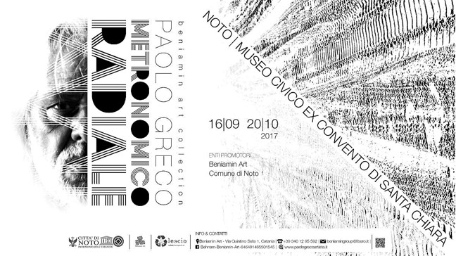 Noto. Metronomico Radiale, l’arte materica di Paolo Greco dialoga con l’architettura antica