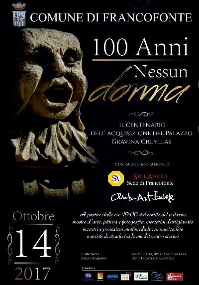 “Cento anni, nessun dorma”, Francofonte celebra l’acquisto di Palazzo Gravina Cruyllas