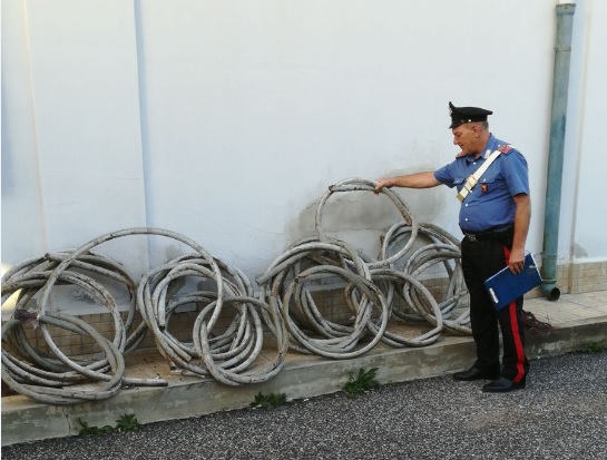 Siracusa. “Raid” per il trafugamento di cavi in rame all’Arenella, intervengono i Carabinieri: due arresti
