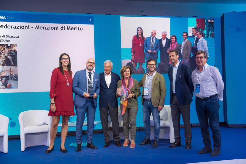 Siracusa. Aperto per Cultura: Menzione di Merito per Confcommercio durante il congresso annuale di Chia