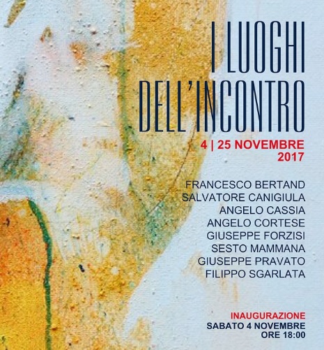 Siracusa, “I luoghi dell’incontro”: dal 4 al 25 novembre collettiva d’arte alla Galleria Quadrifoglio