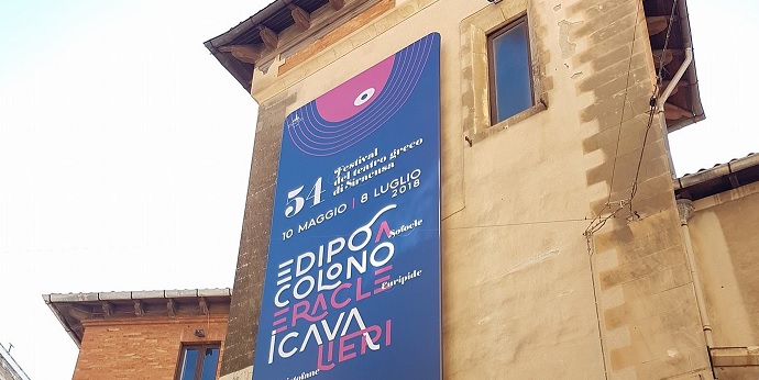 54° Festival del Teatro Greco di Siracusa: affisso in corso Matteotti il nuovo cartellone della stagione 2018