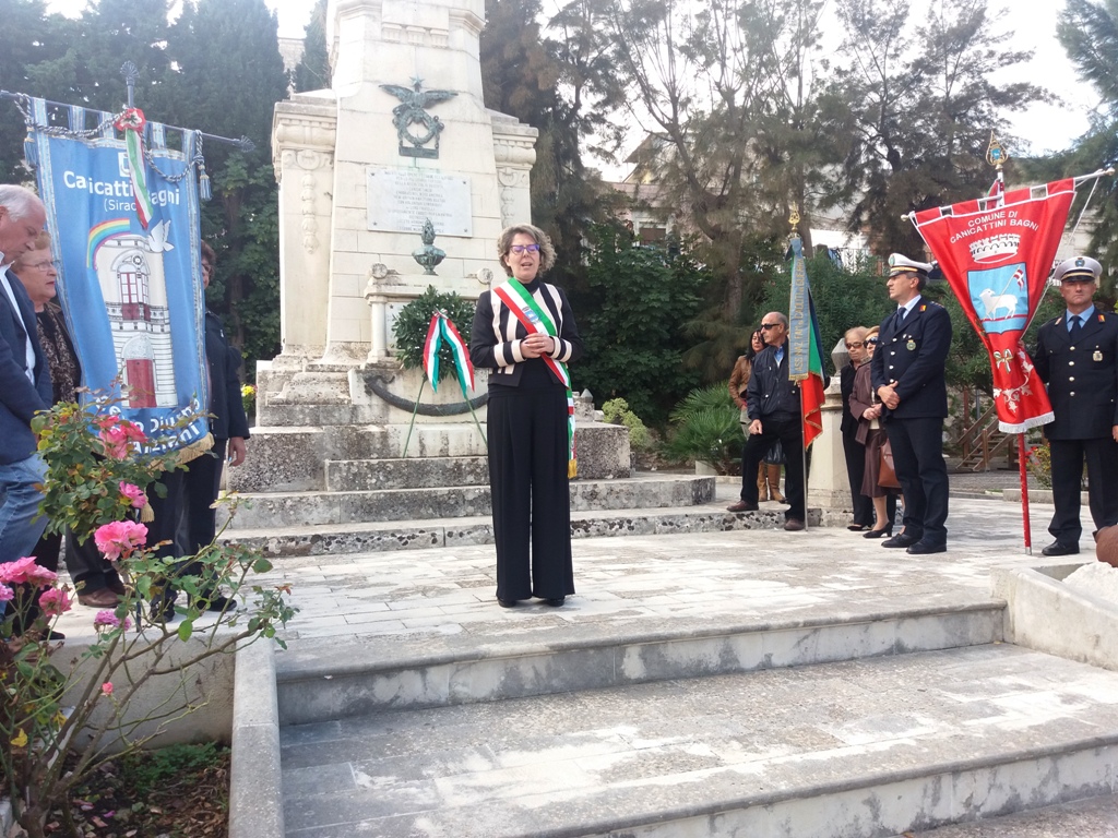 Celebrato il 4 Novembre a Canicattini Bagni