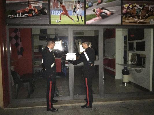 Solarino. Controlli nelle sale gioco e nelle sale scommesse. Sequestrati i locali di un’agenzia del centro