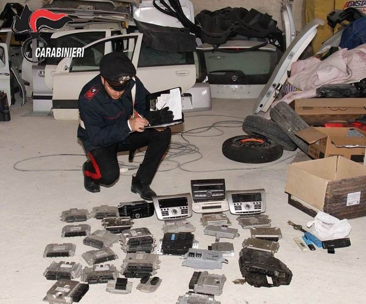 Siracusa e provincia: denunciati in media due furti di veicoli al giorno e recuperati, in 11 mesi, 106 mezzi rubati