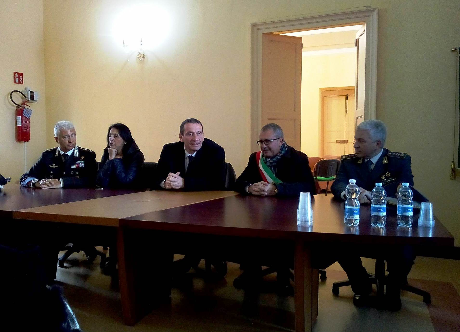Francofonte. Il prefetto Castaldo in visita a Palazzo Gravina Cruyllas