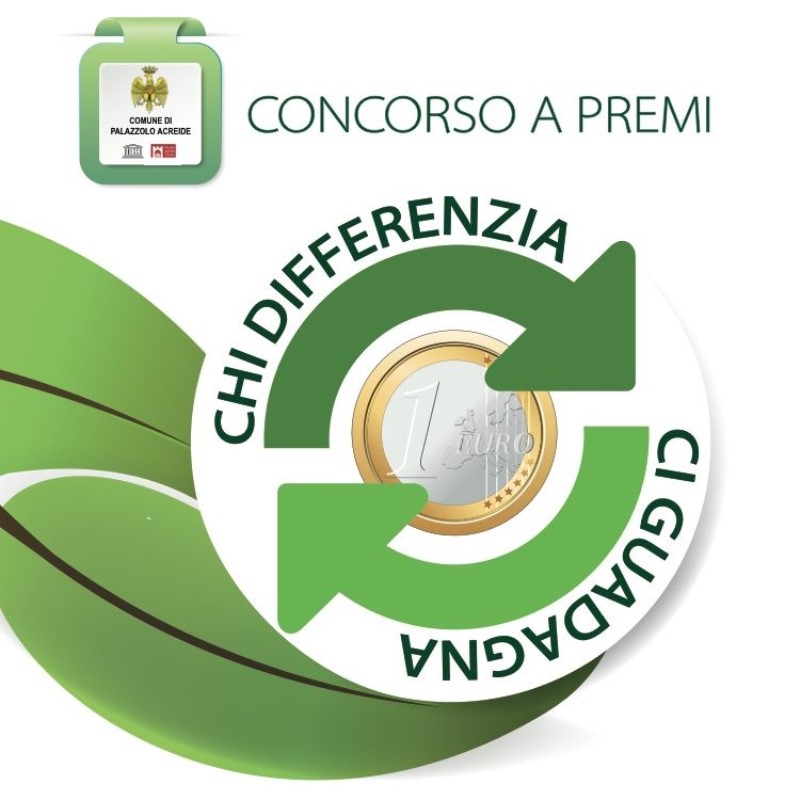 Palazzolo, “Chi differenzia ci guadagna”: lunedì 8 gennaio la seconda edizione del concorso