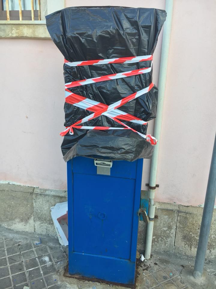 Siracusa. Atto vandalico in Riva Nazario Sauro, distrutto un parchimetro