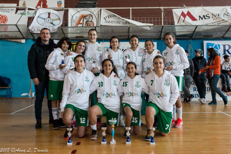 Priolo,Basket under 15. Le ragazze della Trogylos sul secondo gradino del podio al Torneo Winter Cup di Messina