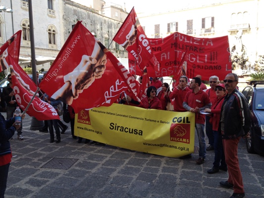 Siracusa. La Filcams sull’appalto pulizie della Marina militare