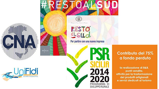Palazzolo, lunedì l’incontro del CNA Siracusa per illustrare la misura “Resto al Sud” ed il il PSR Sicilia 2014-2020