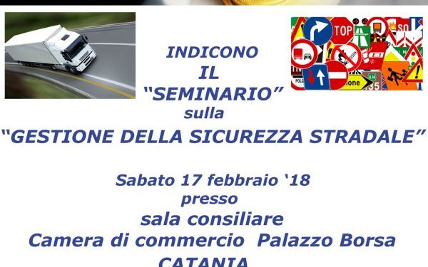 Assotir Sicilia, domani il seminario “Gestione sulla sicurezza stradale” a Catania, Siracusa e Ragusa