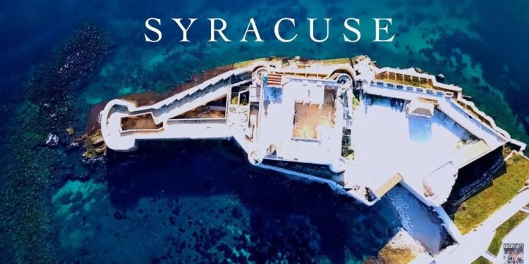 Siracusa, il cuore della città visto da un drone