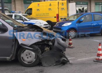 Siracusa. Incidente all’incrocio tra viale Teracati e via Costanza Bruno