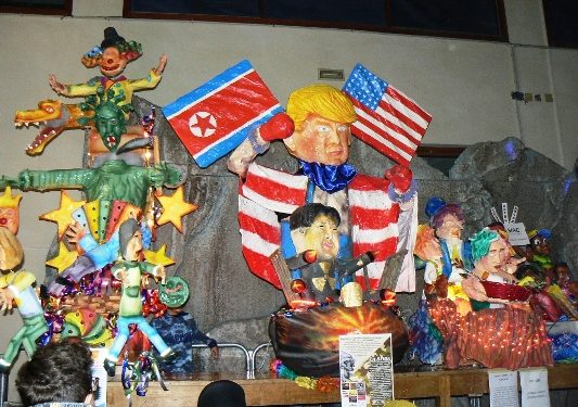 Palazzolo. Carnevale 2018: i Sud Sound System riscaldano il pubblico in piazza, premiati i carri in miniatura