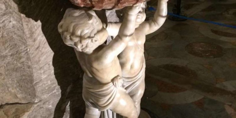 Siracusa. Ritornano a risplendere le acquasantiere della Cattedrale