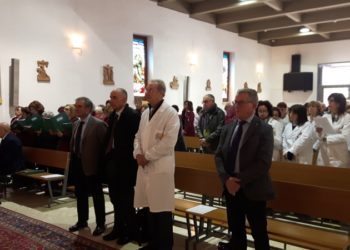 Siracusa. Celebrato questa mattina il precetto pasquale all’ospedale Umberto I