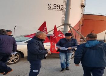 Priolo Gargallo, presidio autotrasportatori a Isab Sud per il rinnovo dei contratti