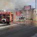 Siracusa, in fiamme un locale di via Elorina