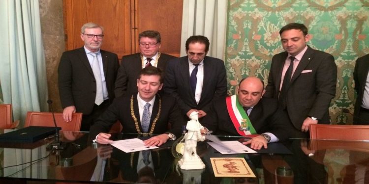 Siracusa e Würzburg, questa mattina la firma del patto di amicizia a Palazzo Vermexio