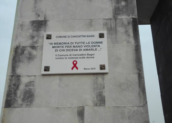Canicattini Bagni, marzo per le donne: inaugurata la targa in ricordo delle donne vittime di violenza