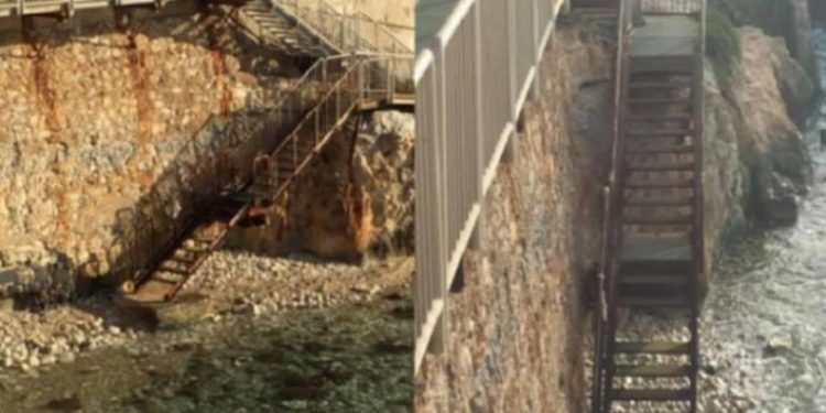 Siracusa. Da domani al via i lavori di sostituzione della scala di Forte Vigliena