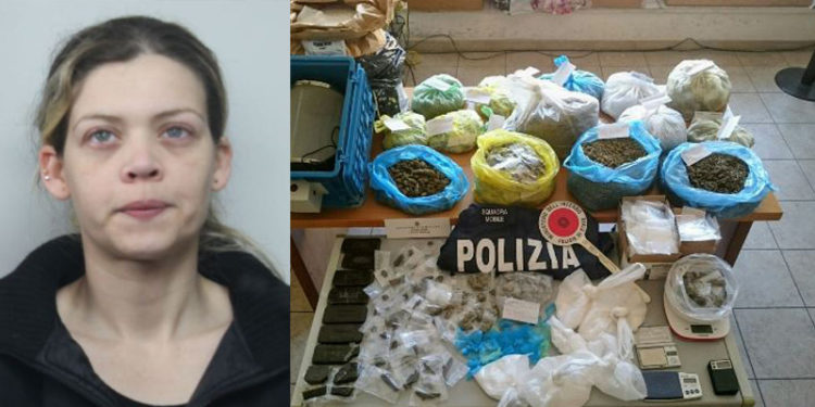 Siracusa, trovata con oltre 7 kg di sostanze stupefacenti in casa: arrestata una 37enne