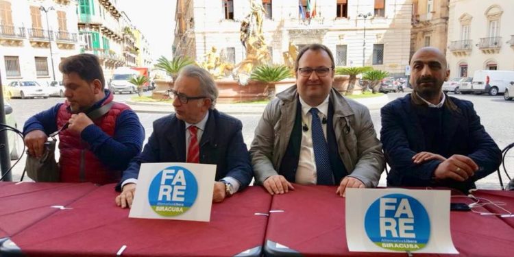 “Fare” a sostegno del candidato a sindaco Enzo Vinciullo