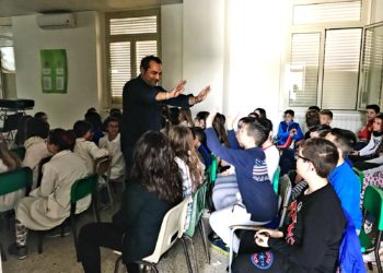 Il registra Francesco Millonzi incontra gli alunni dell’Istituto Comprensivo di Ferla