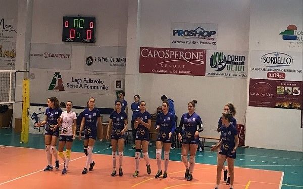 Siracusa, volley: l’Holimpia capitola in trasferta contro la capolista Palmi