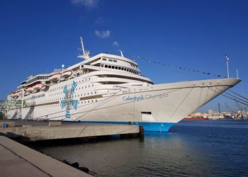 Siracusa, alla banchina 3 arriva Holympia: la nave ammiraglia della Celestyal Cruise