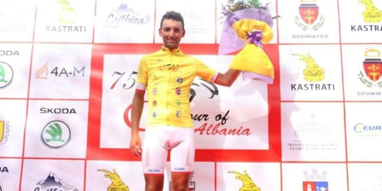 Canicattini Bagni, il ciclista Michele Gazzara si aggiudica il Giro di Albania