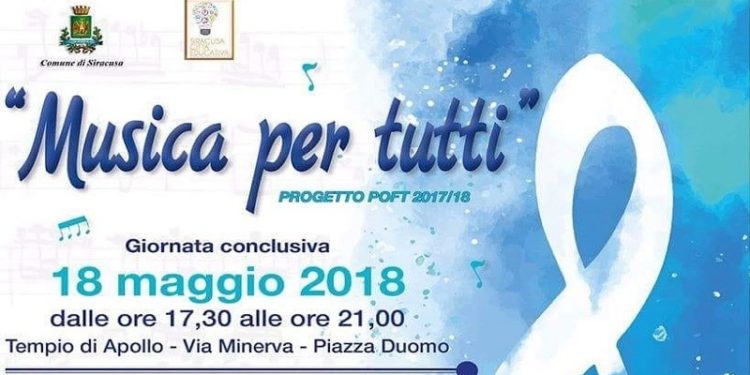 “Musica per tutti”, cala il “sipario” sul progetto proposto da Siracusa Città Educativa