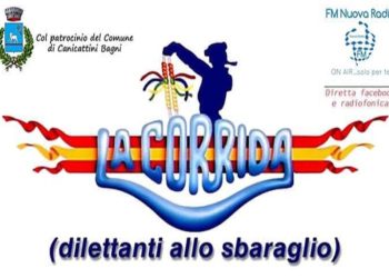 Canicattini Bagni. “La Corrida – dilettanti allo sbaraglio”, martedì al teatro Teamus
