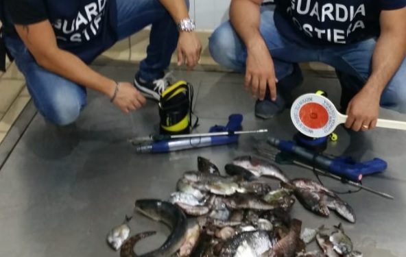 Siracusa, pesca abusiva nel porto grande: 8 mila euro di multa per due sub