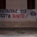 Siracusa, CasaPound: striscione di protesta contro la chiusura del 118 in Ortigia