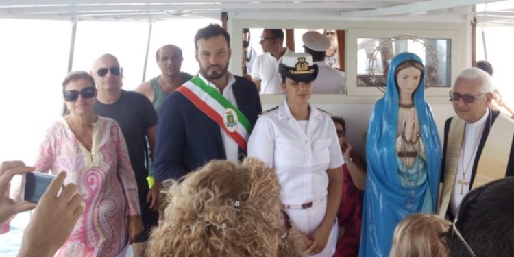 Siracusa, Fontane Bianche: stamattina la processione con le barche dedicata a Maria Stella del Mare
