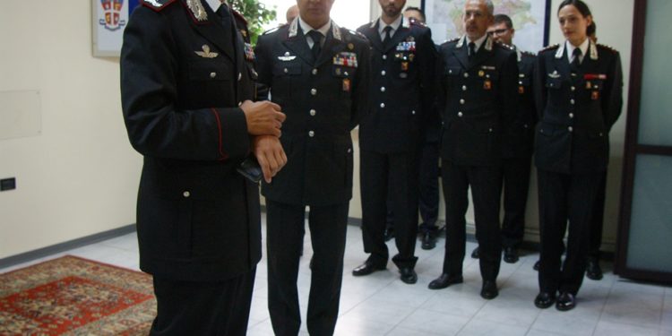 Siracusa. Visita al Comando Provinciale Carabinieri del Generale di Brigata Riccardo Galletta