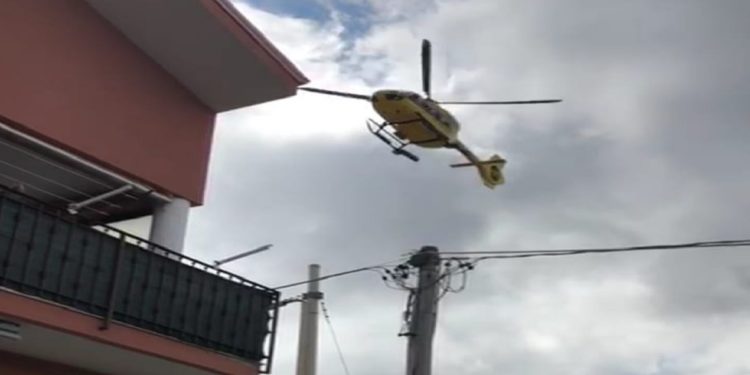 Priolo Gargallo. Cade dal balcone di casa, donna trasportata in elisoccorso al Cannizzaro