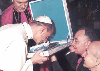 Siracusa, 50 anni fa l’accoglienza di Papa Paolo VI all’Arcivescovo Bonfiglioli ed al Comitato Madonna delle Lacrime a Castel Gandolfo