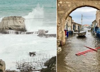 Siracusa. “Medicane” spazza via i solarium “Ru Frati” e Forte Vigliena: si contano i danni lungo la costa aretusea