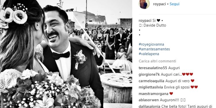 Matrimonio Vip, Roy Paci si sposa con la sua Giovanna in riva al mare di Palermo