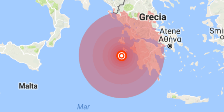 Scosse di terremoto avvertite a Siracusa