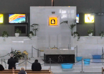 Siracusa. Santuario, infiltrazioni d’acqua impediscono la celebrazione della Messa sull’altare maggiore