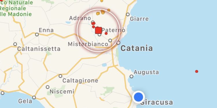 Trema la terra nel catanese. Il sisma di magnitudo 4,8 avvertito anche a Siracusa