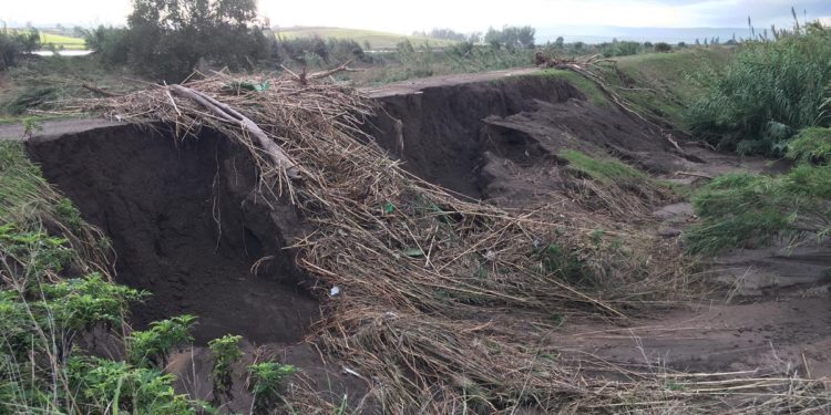 Lentini. Danni Maltempo, ieri il sopralluogo dell’On. Cafeo nelle zone colpite