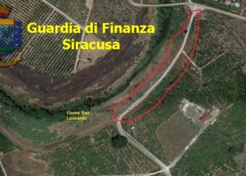 Lentini. La Guardia di Finanza sequestra un’intera strada provinciale trasformata in discarica abusiva