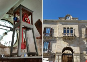 Siracusa, torna a funzionare l’orologio in Piazza Archimede